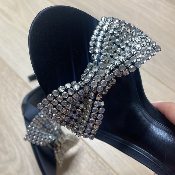 New worn Beautiful Zara heels size 40 - Picture 7 of 8